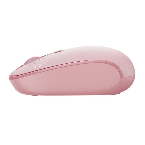 Wireless mouse Baseus F01B Tri-mode  2.4G BT5.0 1600 DPI (pink) - Image 5