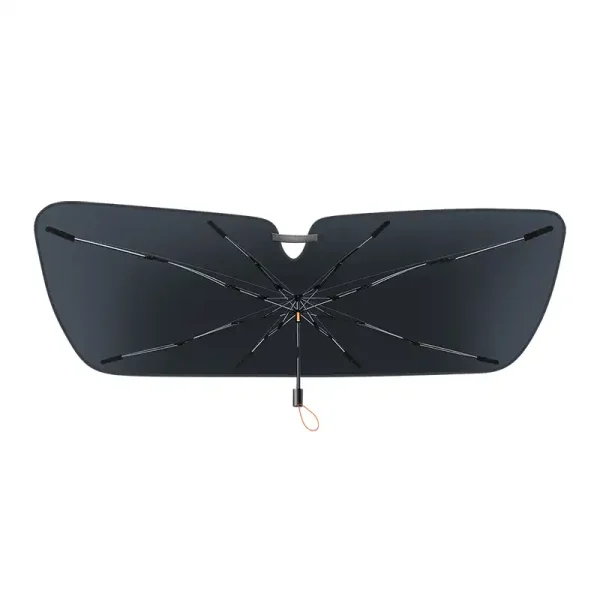 Windshield Sun Shade Umbrella Lite  Baseus CoolRide large (black) - Image 4