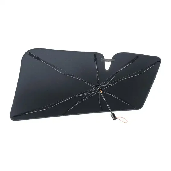 Windshield Sun Shade Umbrella Lite  Baseus CoolRide small (black) - Image 4