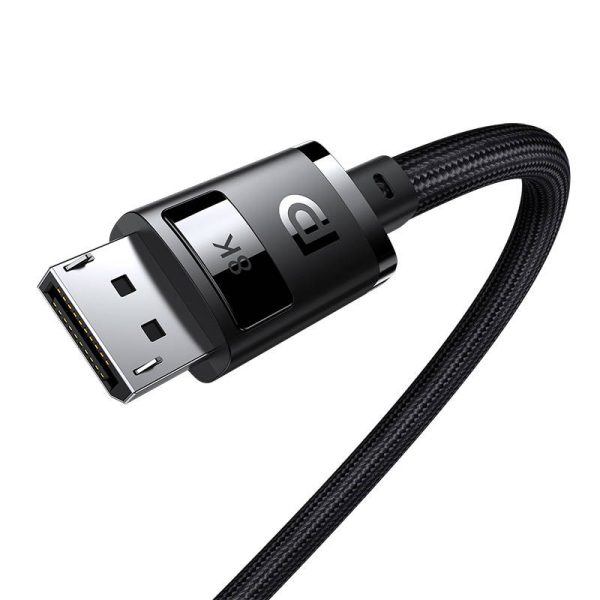 DP 8K to DP 8K cable Baseus High Definition 1.5 m (black) - Image 3