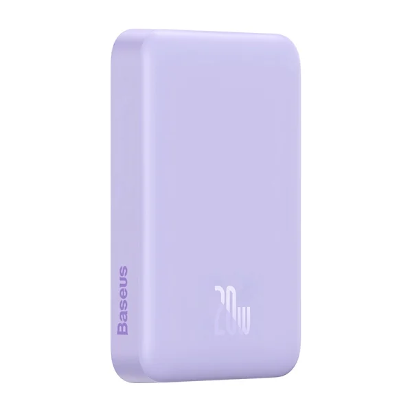 Powerbank Baseus Magnetic Mini 10000mAh, USB-C  20W MagSafe (purple) - Image 2