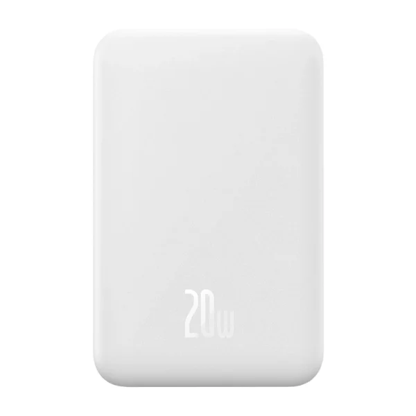 Powerbank Baseus Magnetic Mini 20000mAh, USB-C 20W MagSafe (white) - Image 3