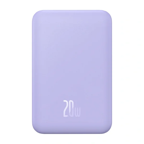 Powerbank Baseus Magnetic Mini 20000mAh, USB-C  20W MagSafe (purple) - Image 3