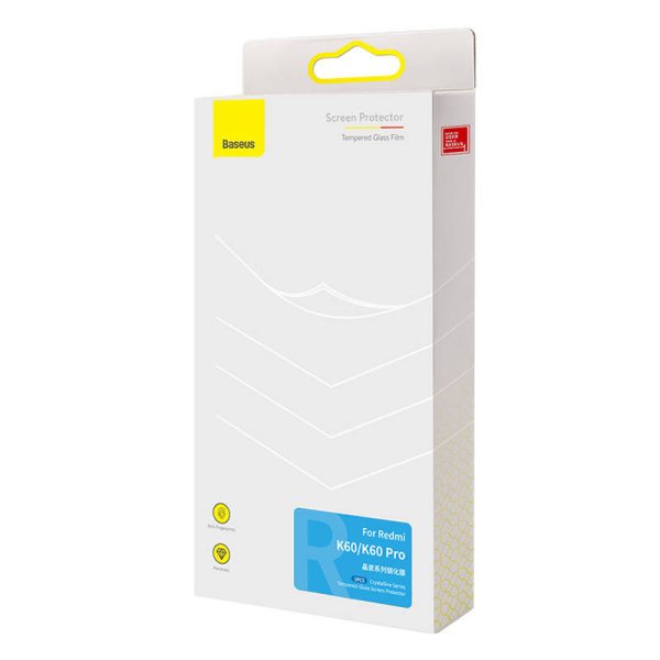 Baseus Tempered-Glass Screen Protector for Redmi K60/K60 Pro - Image 4