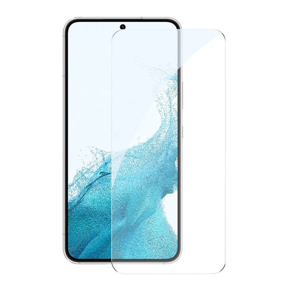 Tempered Glass Baseus Screen Protector for Samsung S23 - Image 2
