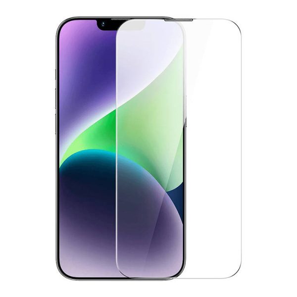 Tempered Glass Baseus 0.4mm Iphone 13 Pro Max/14 Plus + cleaning kit - Image 2