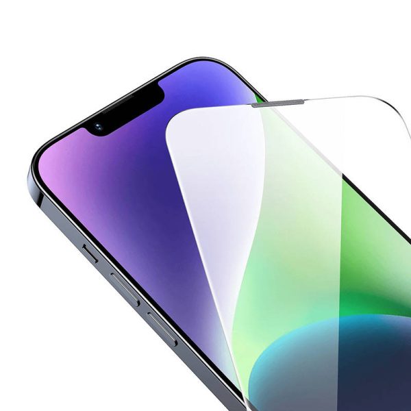 Tempered Glass Baseus 0.4mm Iphone 13 Pro Max/14 Plus + cleaning kit - Image 6