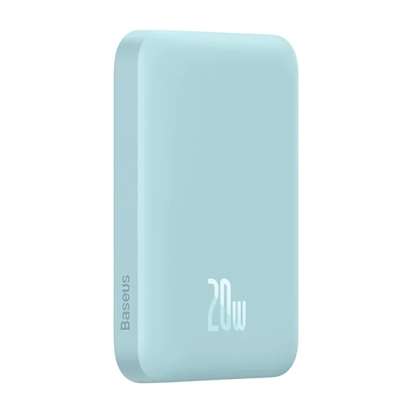 Powerbank Baseus Magnetic Mini 6000mAh, USB-C  20W MagSafe (blue) - Image 3