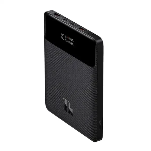 Powerbank Baseus Blade 20000mAh 2xUSB, 2xUSB-C + cable USB-C  100W (black) - Image 2