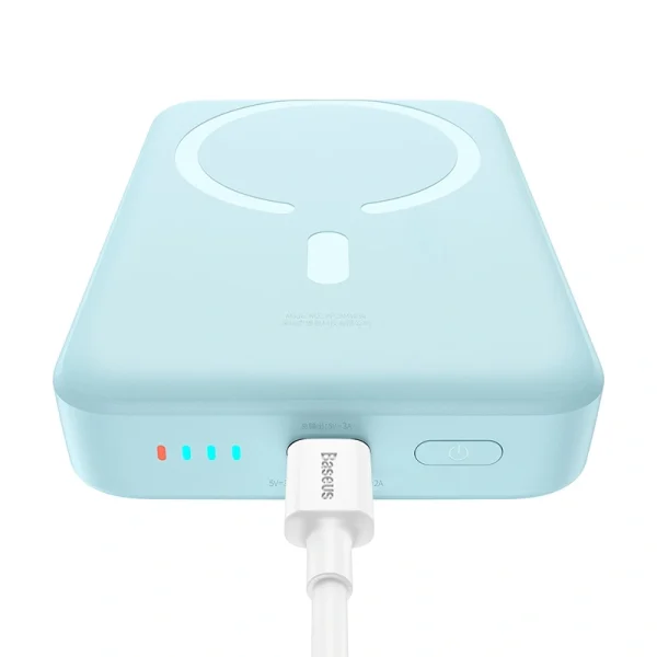 Power Bank mini Baseus 10000mAh, USB-C 30W Blue - Image 3