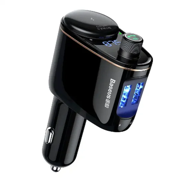 Car Bluetooth MP3 Player Baseus S-06Black OS — изображение 2