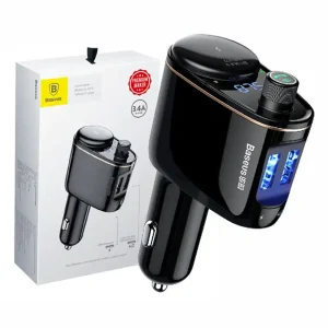Car Bluetooth MP3 Player Baseus S-06Black OS