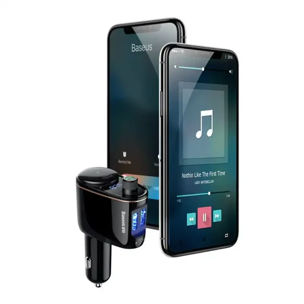 Car Bluetooth MP3 Player Baseus S-06Black OS — изображение 6