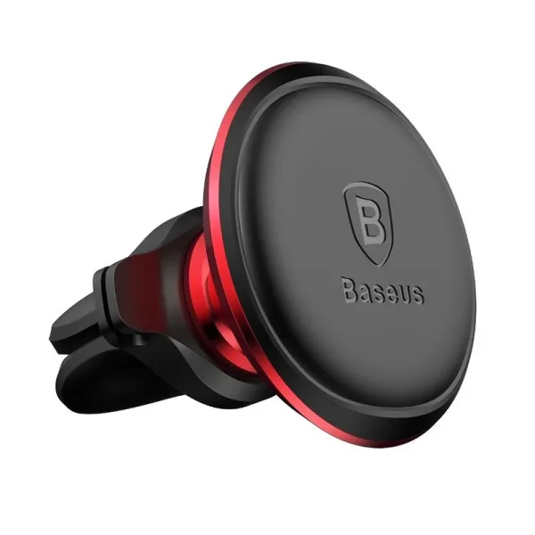 Car Mount Holder Baseus Magnetic Air Vent Red OS - Image 3