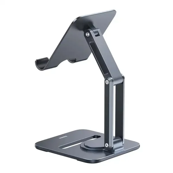 Desktop Biaxial Foldable Metal Stand Baseus (for Tablets) Space Grey - Image 2