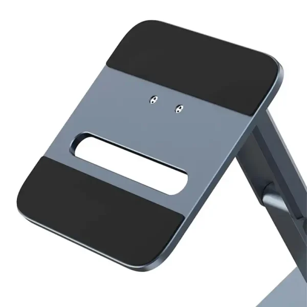 Desktop Biaxial Foldable Metal Stand Baseus (for Tablets) Space Grey - Image 5