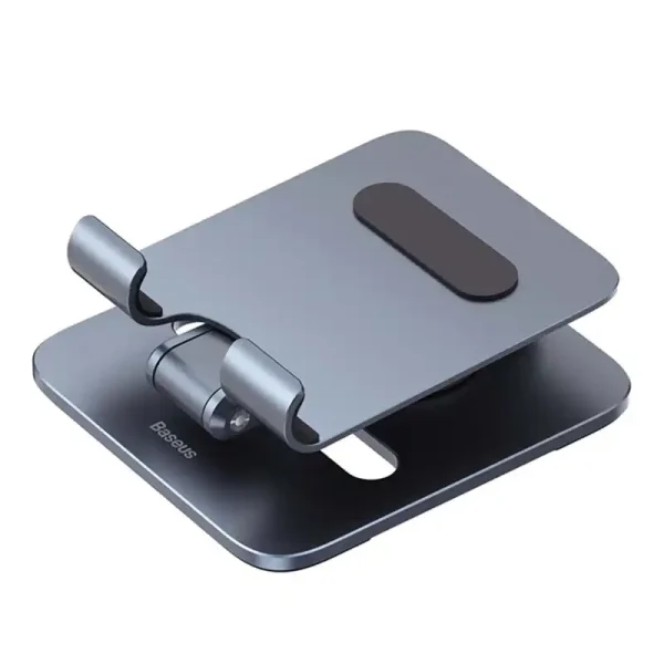 Desktop Biaxial Foldable Metal Stand Baseus (for Tablets) Space Grey - Image 6