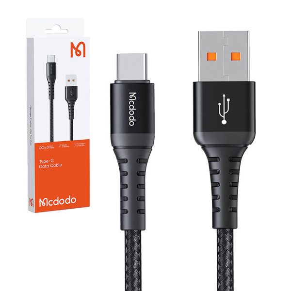 Cable USB-C  Mcdodo CA-2270, 0.2m (black) - Image 2