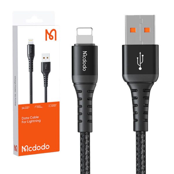 Lightning Cable Mcdodo CA-2260, 0.2m (black) - Image 2