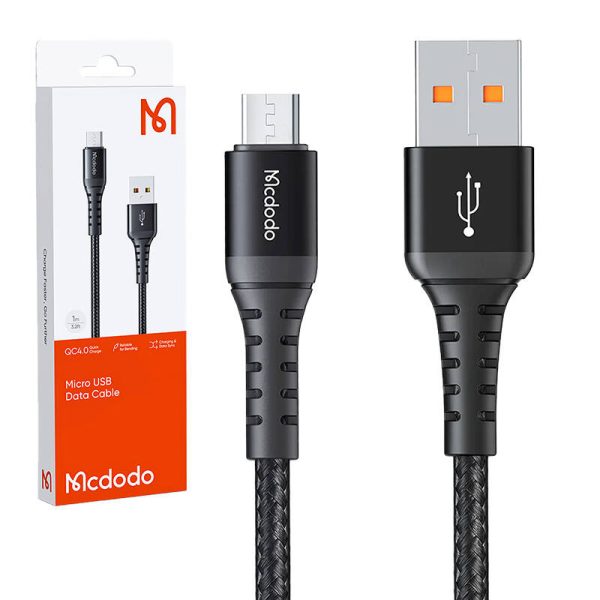 Micro-USB Cable Mcdodo CA-2281, 1.0m (black) - Image 2
