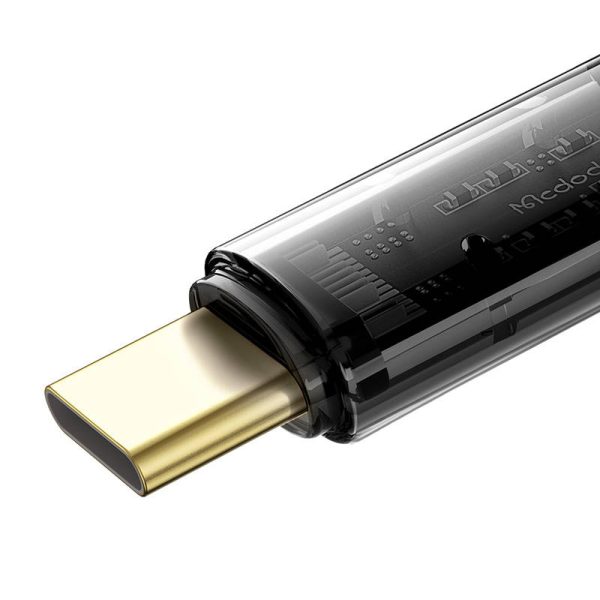 Cable USB-C  Mcdodo CA-2092 6A, 1.8m (black) - Image 2