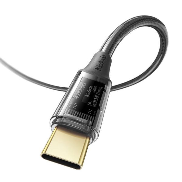 Cable USB-C  Mcdodo CA-2092 6A, 1.8m (black) - Image 3