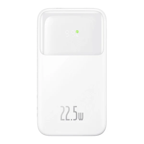 Powerbank Baseus Comet 10000mAh, 22.5W (white)