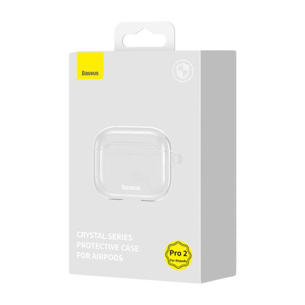 Transparent Case Baseus Crystal for AirPods Pro 2 - Image 3