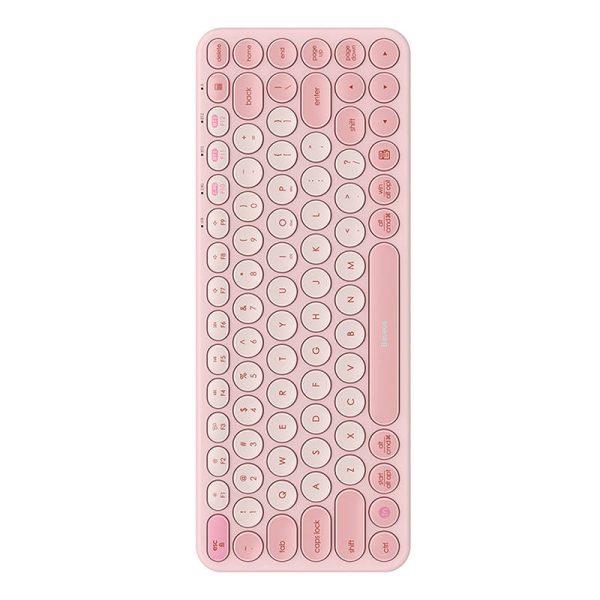 Baseus K01A Wireless Tri-Mode Keyboard Baby Pink — изображение 3