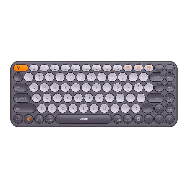 Baseus K01A Wireless Tri-Mode Keyboard Frosted Gray — изображение 2