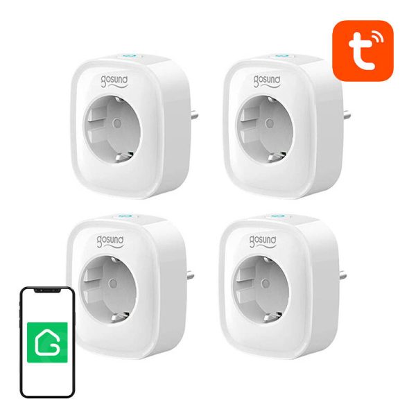 Smart socket WiFi Gosund SP1 (4-pack) Tuya