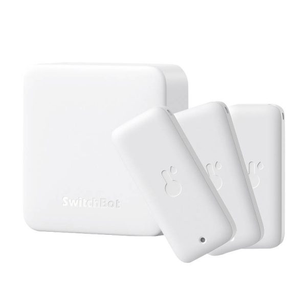 Set Smart remote control Hub + 3x Thermo-Hygrometer SwitchBot Hub Mini - Image 2