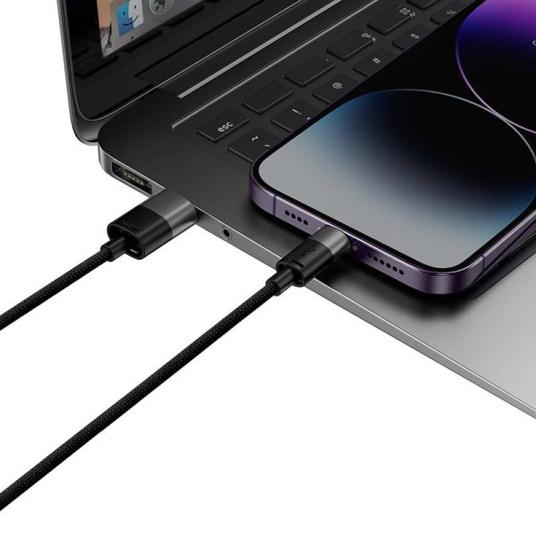 Quick Charge USB to M+L+C  Baseus StarSpeed 3.5A 0,6m (Black) — изображение 6