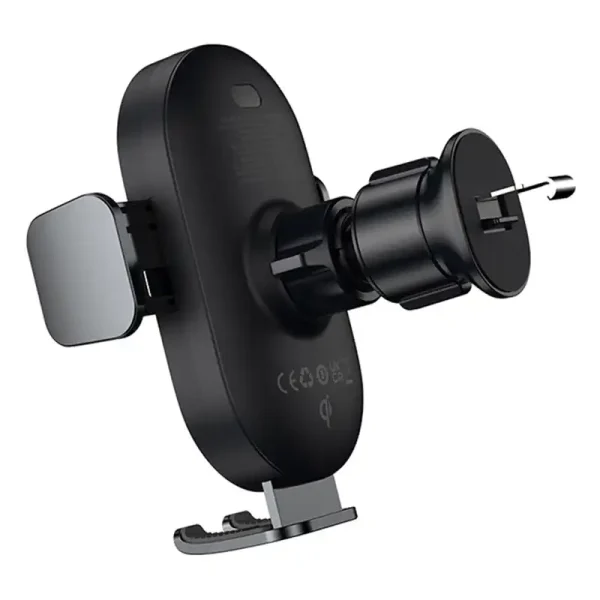 car holder with inductive charger Baseus LightChaser  (Black) - Image 5