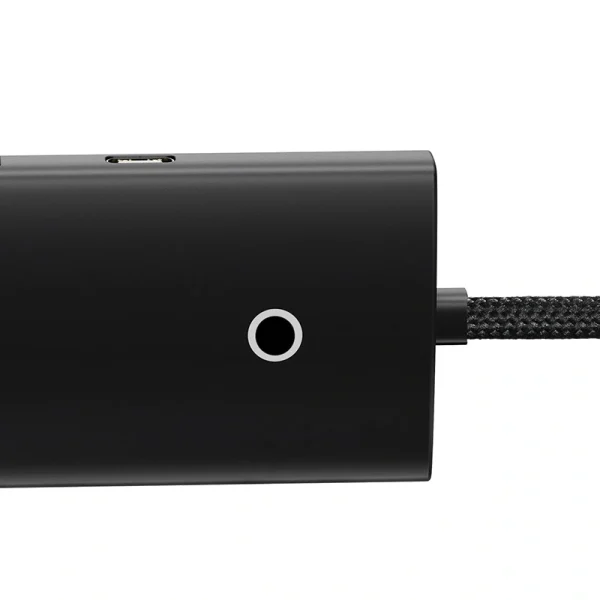 HUB  Adapter 4-Port USB-C Baseus OS-Lite 25cm (Black) - Image 5