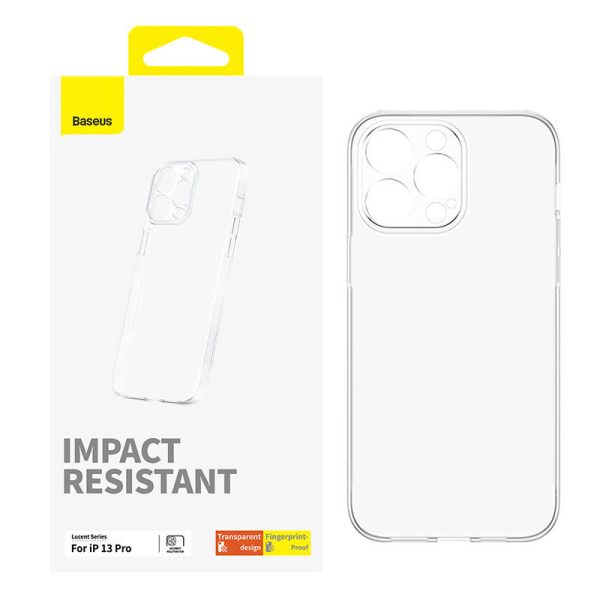 Phone Case for iP 13 PRO Baseus OS-Lucent Series (Clear) — изображение 2