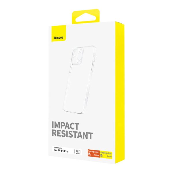 Phone Case for iP 14 PRO Baseus OS-Lucent Series (Clear) - Image 3