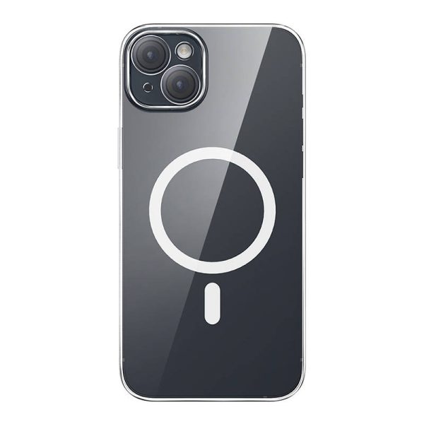 Magnetic Phone Case for iP 13 Baseus OS-Lucent Series (Clear) - Image 2