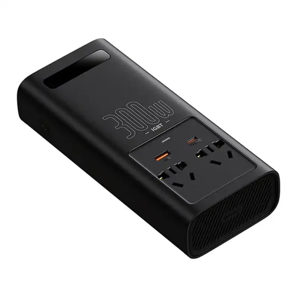 Power Inverter Baseus 300W (24V CN/EU) (black) - Image 4