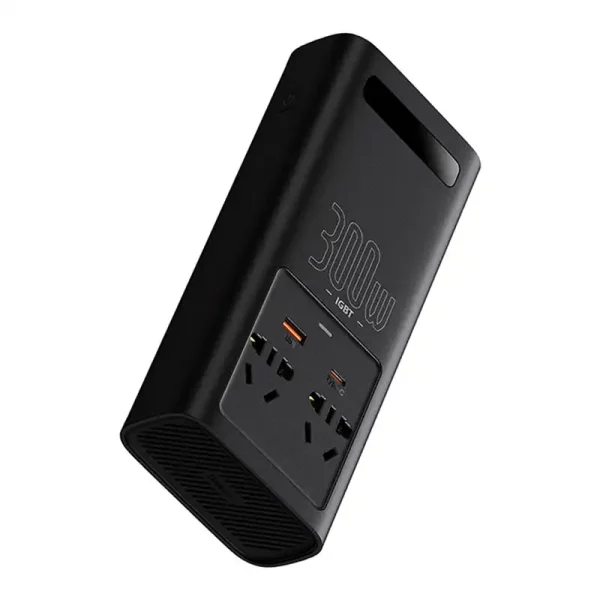 Power Inverter Baseus 300W (24V CN/EU) (black) - Image 6