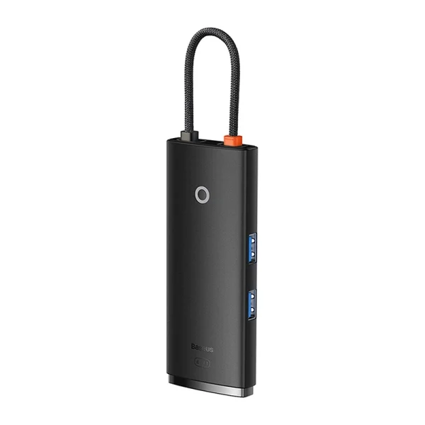 Hub Baseus OS Lite 6-Port (Type-C to HDMI+USB3.0*2+PD+SD/TF) (black - Image 2