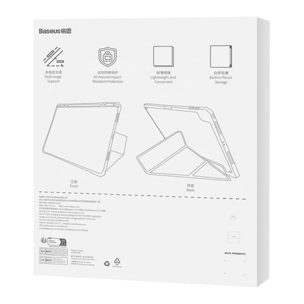 Magnetic Case Baseus Minimalist for Pad Pro 11″ (2018/2020/2021/2022) (baby pink) - Image 5