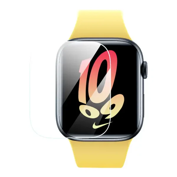 Baseus 41mm Protective Film for AP Watch 7/8, Clear - Image 3