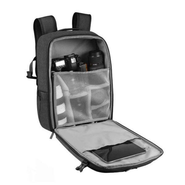 Camera backpack with solar panels Puluz PU5018B waterproof - Image 2