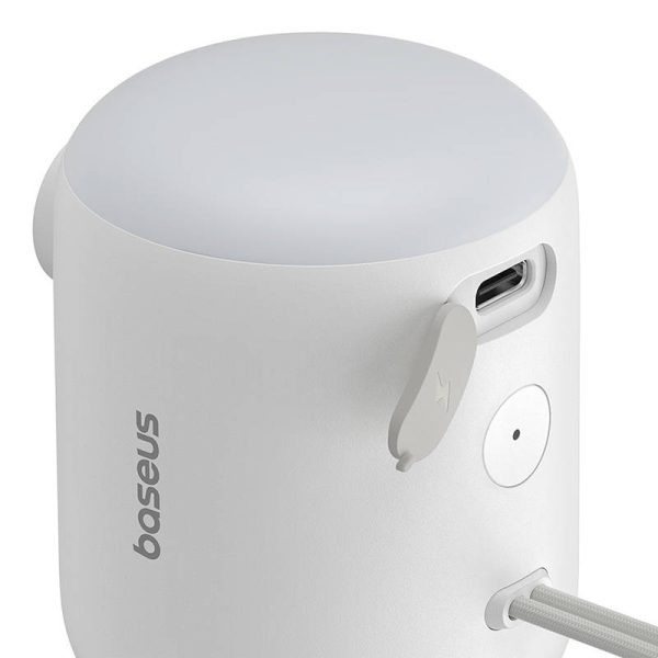Portable Air Pump Baseus PocketGo (White) - Image 6