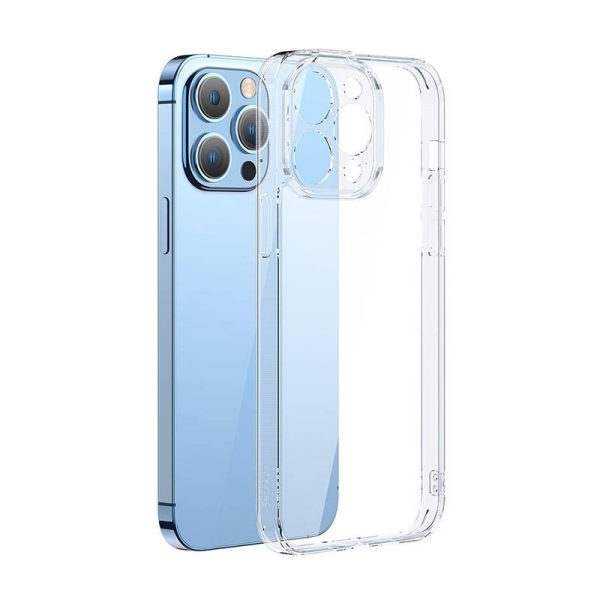 Baseus SuperCeramic Transparent Glass Case and Tempered Glass set for iPhone 14 Plus - Image 5