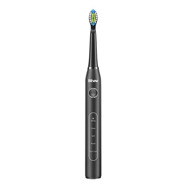 Sonic toothbrushes with tips set and 2 toothbrush holders Bitvae D2+D2 (pink and black) - Image 2