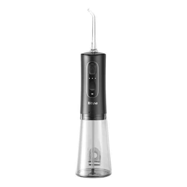 Sonic toothbrush with tips set and water flosser Bitvae D2+C2 (black) - Image 3