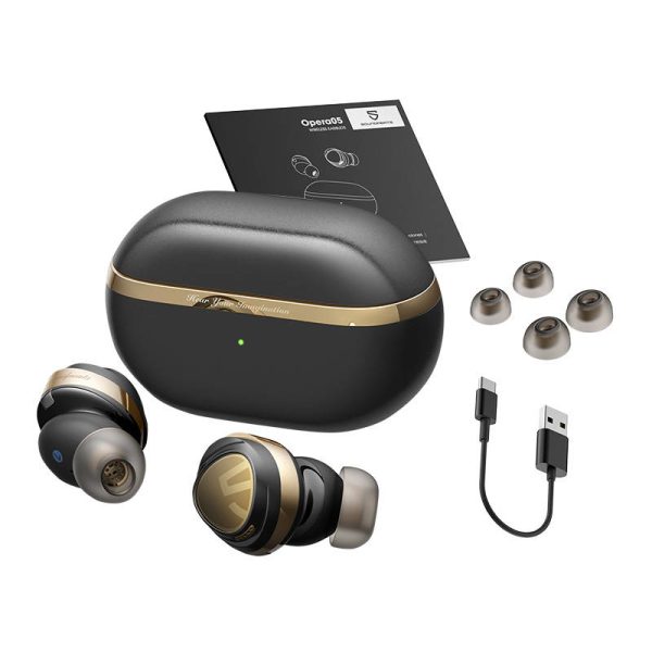 Earphones TWS Soundpeats Opera05 (black) - Image 4