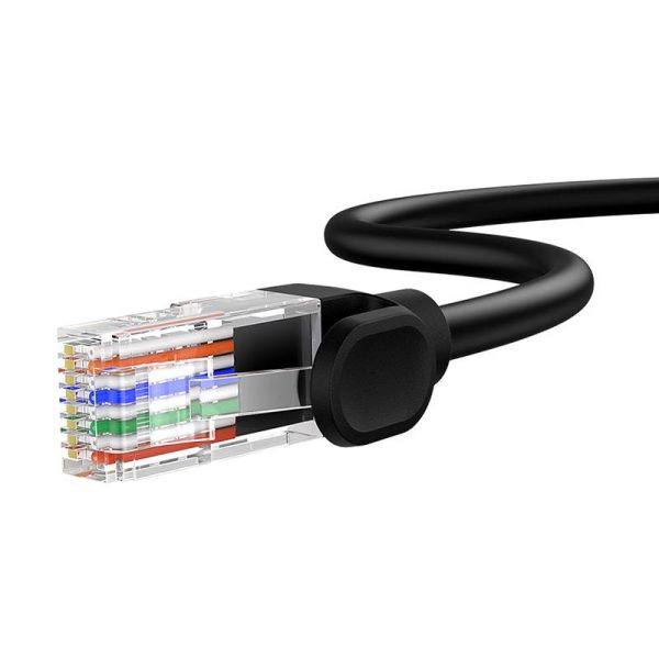 Baseus Ethernet CAT5, 0,5m network cable (black) - Image 5